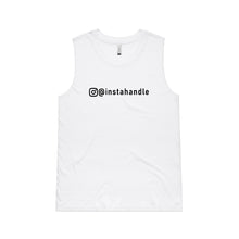 Load image into Gallery viewer, @IGhandle / FOLLOW ME Ladies Tank