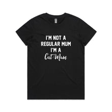 Load image into Gallery viewer, I’M NOT A REGULAR MUM I’M A Cat Mum Classic T-Shirt