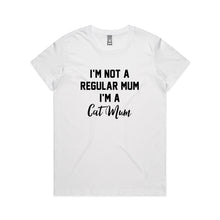 Load image into Gallery viewer, I’M NOT A REGULAR MUM I’M A Cat Mum Classic T-Shirt