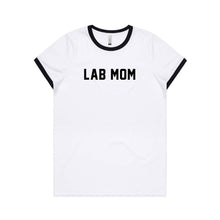 Load image into Gallery viewer, BREED SPECIFIC Dog Mom Ringer T-Shirt