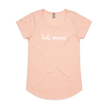 Load image into Gallery viewer, Breed Specific Dog Mom (thick cursive) Ladies T-Shirt