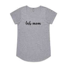 Load image into Gallery viewer, Breed Specific Dog Mom (thick cursive) Ladies T-Shirt