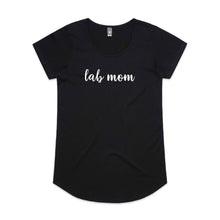 Load image into Gallery viewer, Breed Specific Dog Mom (thick cursive) Ladies T-Shirt