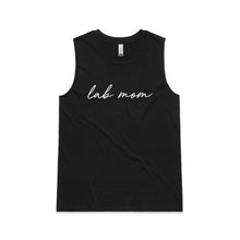 Load image into Gallery viewer, Breed Specific Dog Mom (thin cursive) Ladies Tank
