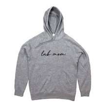 Load image into Gallery viewer, Breed Specific Dog Mom (thin cursive) Hoodie
