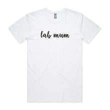 Load image into Gallery viewer, Breed Specific Dog Mum (thick cursive) Unisex T-Shirt