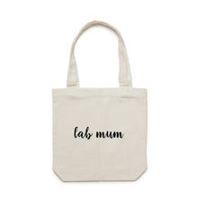 Load image into Gallery viewer, Breed Specific Dog Mum (thick cursive) Luxe Tote Bag