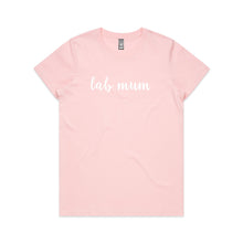 Load image into Gallery viewer, Breed Specific Dog Mum (thick cursive) Classic T-Shirt