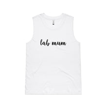 Load image into Gallery viewer, Breed Specific Dog Mum (thick cursive) Ladies Tank