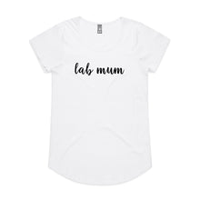 Load image into Gallery viewer, Breed Specific Dog Mum (thick cursive) Ladies T-Shirt
