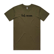 Load image into Gallery viewer, Breed Specific Dog Mum (thick cursive) Unisex T-Shirt