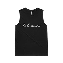 Load image into Gallery viewer, Breed Specific Dog Mum (thin cursive) Ladies Tank