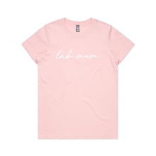 Load image into Gallery viewer, Breed Specific Dog Mum (thin cursive) Classic T-Shirt