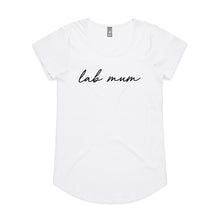 Load image into Gallery viewer, Breed Specific Dog Mum (thin cursive) Ladies T-Shirt