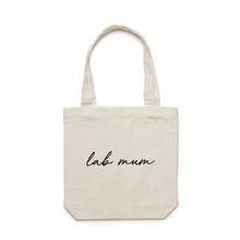 Load image into Gallery viewer, Breed Specific Dog Mum (thin cursive) Luxe Tote Bag