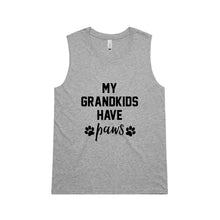 Load image into Gallery viewer, MY GRANDKIDS HAVE paws Ladies Tank