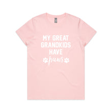 Load image into Gallery viewer, MY GREAT GRANDKIDS HAVE paws Classic T-Shirt