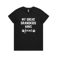 Load image into Gallery viewer, MY GREAT GRANDKIDS HAVE paws Classic T-Shirt