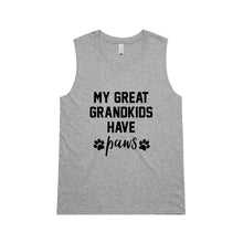Load image into Gallery viewer, MY GREAT GRANDKIDS HAVE paws Ladies Tank