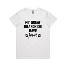 Load image into Gallery viewer, MY GREAT GRANDKIDS HAVE paws Classic T-Shirt