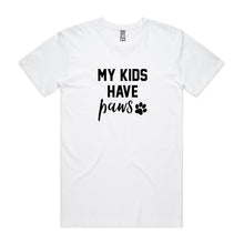 Load image into Gallery viewer, MY KIDS HAVE paws Unisex T-Shirt