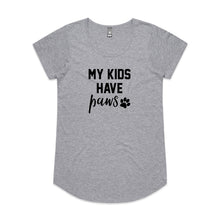 Load image into Gallery viewer, MY KIDS HAVE paws Ladies T-Shirt