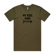 Load image into Gallery viewer, MY KIDS HAVE paws Unisex T-Shirt