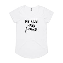 Load image into Gallery viewer, MY KIDS HAVE paws Ladies T-Shirt