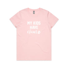 Load image into Gallery viewer, My Kids Have Claws Classic T-Shirt