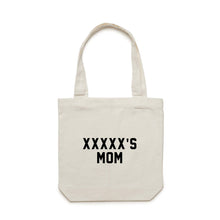 Load image into Gallery viewer, [NAME]'S MOM Luxe Tote Bag