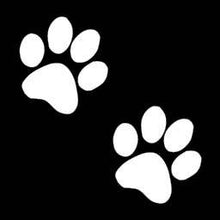 Load image into Gallery viewer, Paw Prints x2 Bumper Sticker