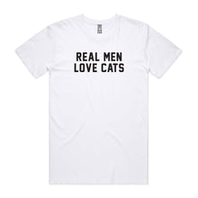 Load image into Gallery viewer, REAL MEN LOVE CATS T-Shirt