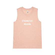 Load image into Gallery viewer, Breed Specific Cat Mom (thick cursive) Ladies Tank