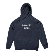 Load image into Gallery viewer, Breed Specific Cat Mom (thick cursive) Hoodie