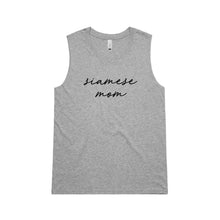 Load image into Gallery viewer, Breed Specific Cat Mom (thin cursive) Ladies Tank