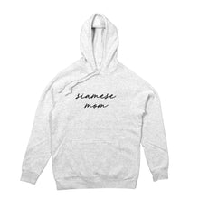 Load image into Gallery viewer, Breed Specific Cat Mom (thin cursive) Hoodie