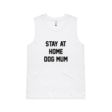 Load image into Gallery viewer, STAY AT HOME DOG MUM Ladies Tank