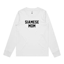 Load image into Gallery viewer, Breed Specific Cat Mom Long Sleeve T-Shirt