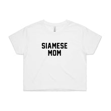 Load image into Gallery viewer, Breed Specific Cat Mom Crop T-Shirt