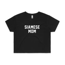 Load image into Gallery viewer, Breed Specific Cat Mom Crop T-Shirt