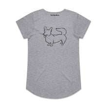 Load image into Gallery viewer, Corgi Mum Breed Illustration Ladies T-Shirt