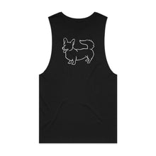 Load image into Gallery viewer, CORGI DAD BREED ILLUSTRATION Tank