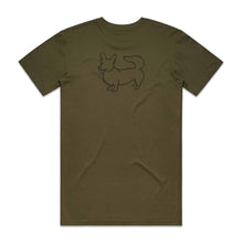 Load image into Gallery viewer, CORGI DAD BREED ILLUSTRATION T-Shirt