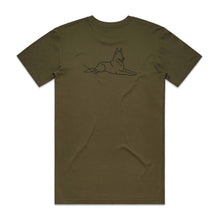 Load image into Gallery viewer, GERMAN SHEPHERD DAD BREED ILLUSTRATION T-Shirt