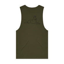 Load image into Gallery viewer, GERMAN SHEPHERD DAD BREED ILLUSTRATION Tank