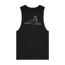 Load image into Gallery viewer, GERMAN SHEPHERD DAD BREED ILLUSTRATION Tank