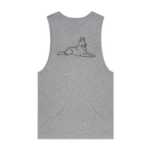Load image into Gallery viewer, GERMAN SHEPHERD DAD BREED ILLUSTRATION Tank