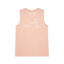 Load image into Gallery viewer, German Shepherd Mum Breed Illustration Ladies Tank