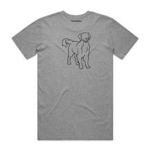 Load image into Gallery viewer, Golden Retriever Mum Breed Illustration Unisex T-Shirt