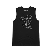 Load image into Gallery viewer, Golden Retriever Mum Breed Illustration Ladies Tank